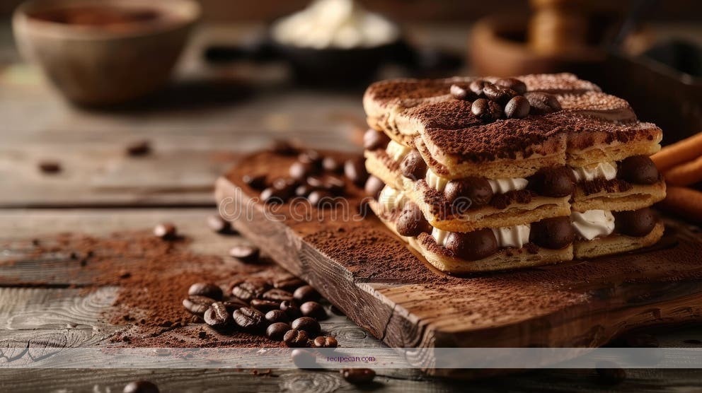 Tiramisu Ingredients Coffee Mascarpone Cocoa Powder Ladyfingers Tiramisu Coffee Recipe Decadent - tiramisu coffee recipe