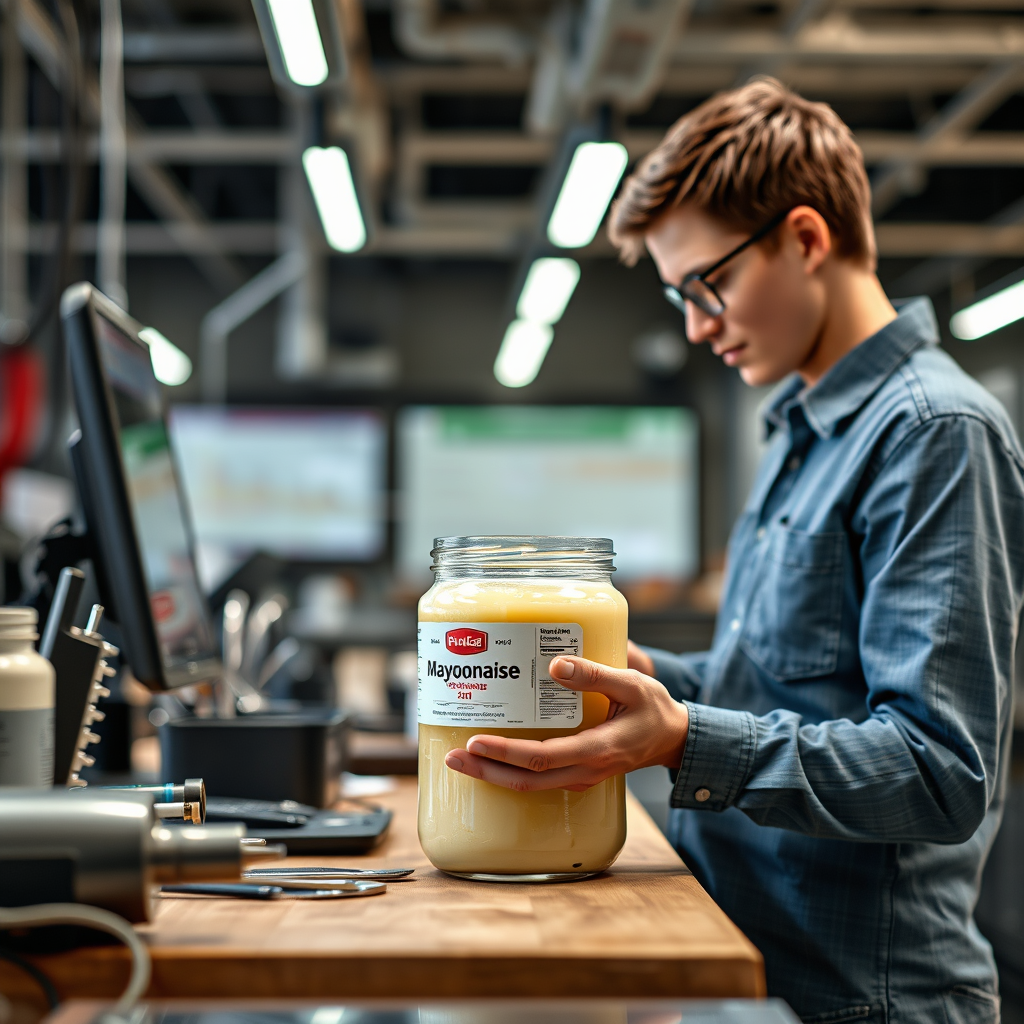 Tools - recipe for homemade mayonnaise