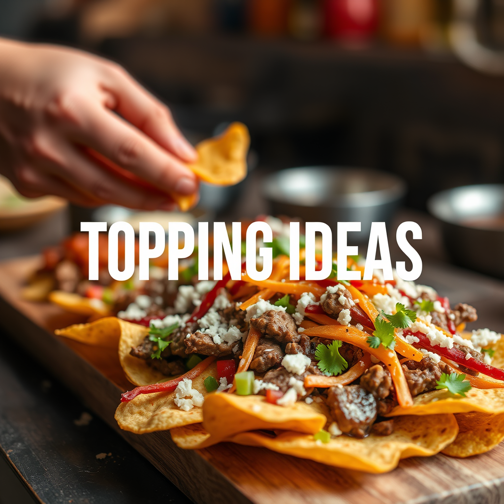 Topping Ideas - beef and nachos recipe