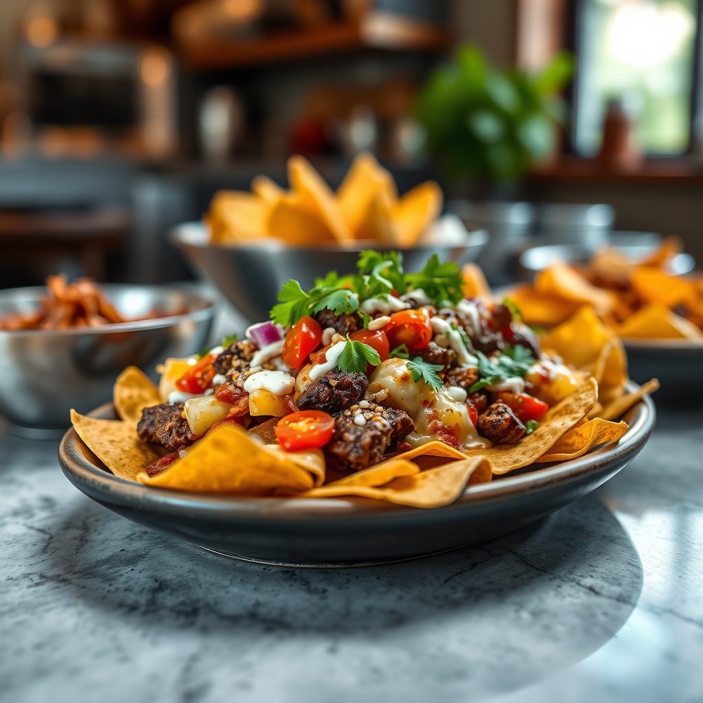 Toppings - beef nachos recipe