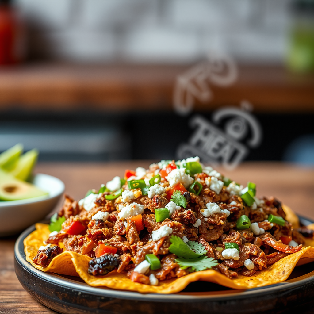 Toppings - pulled pork nachos recipe