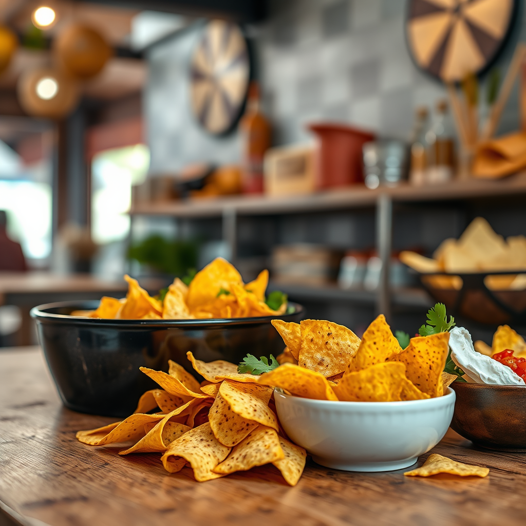 Tortilla Chips - nacho recipe easy