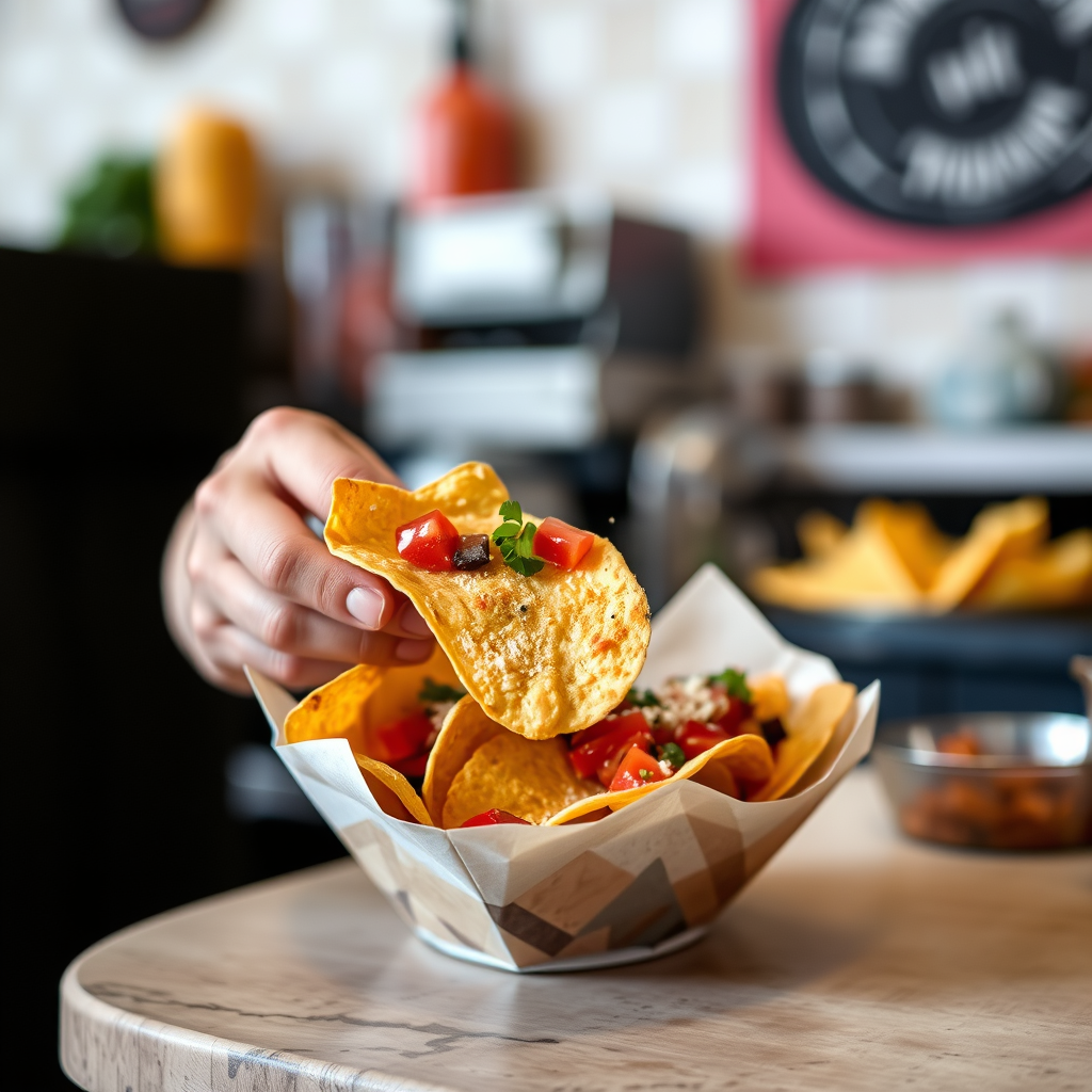 Tortilla Chips - recipe for nachos