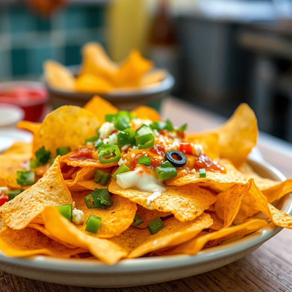 Tortilla Chips - cheese nachos recipe