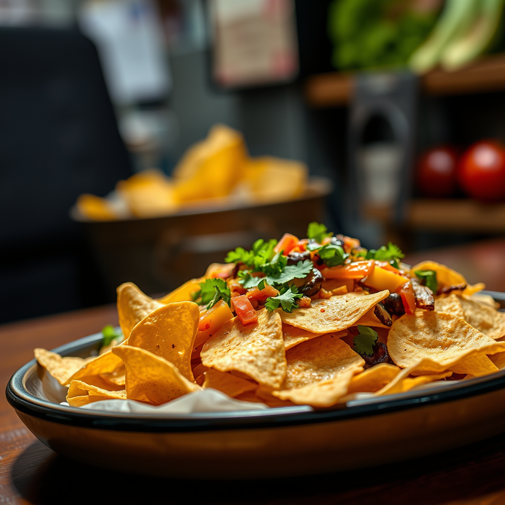 Tortilla Chips - vegetarian nachos recipe