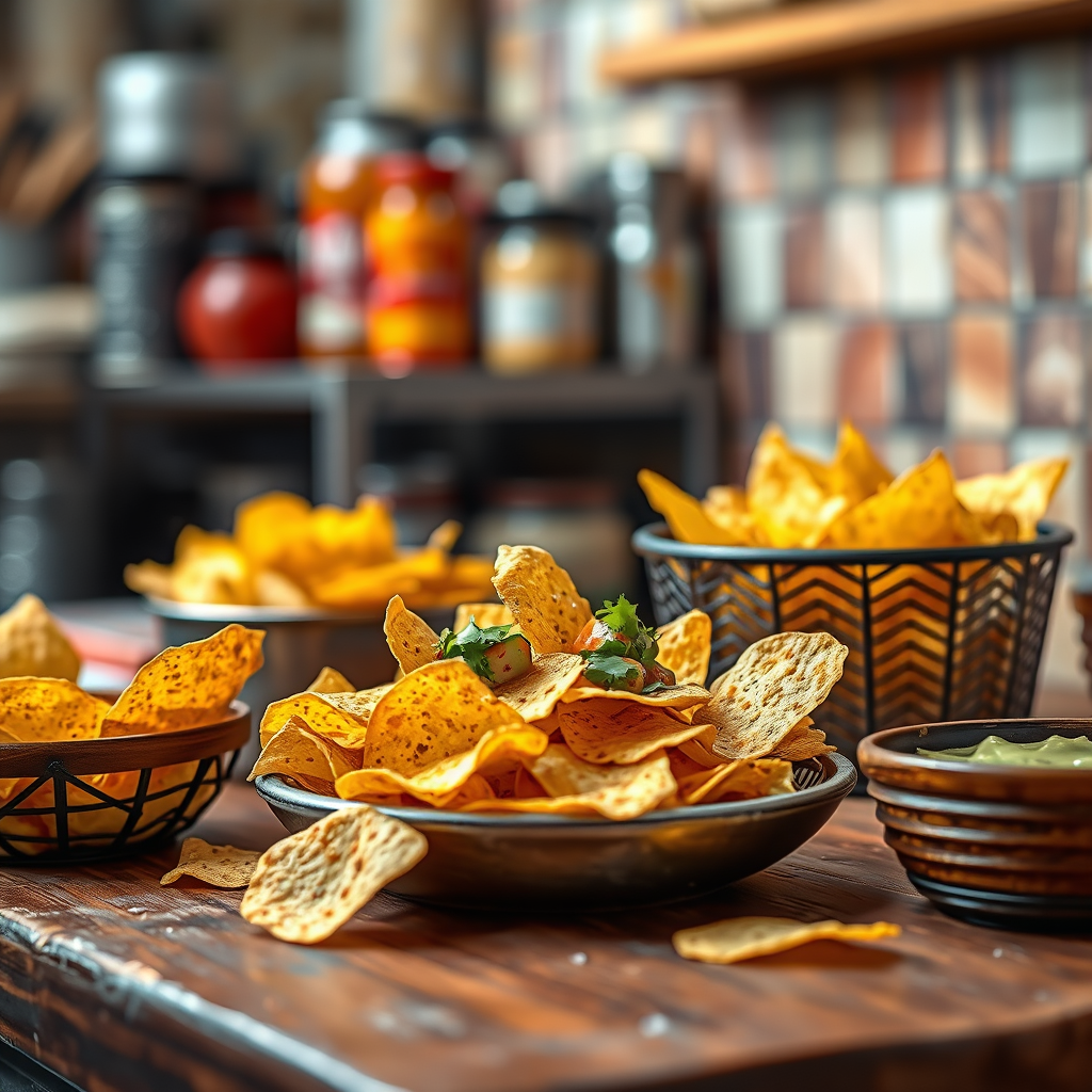 Tortilla Chips - nachos recipe oven