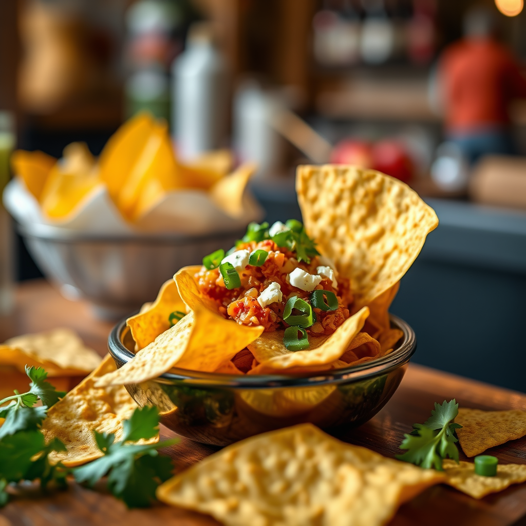 Tortilla Chips - vegan nachos recipe
