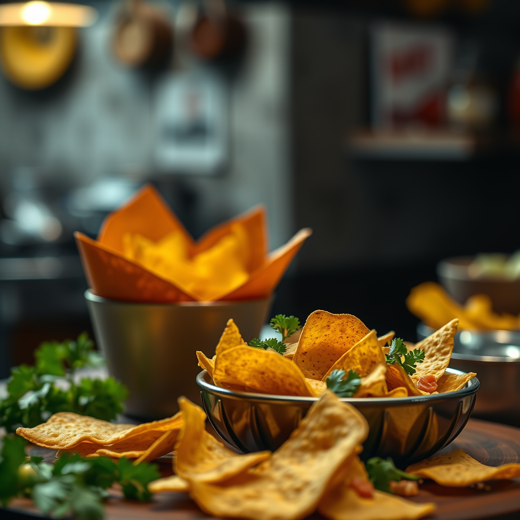 Tortilla Chips - great nacho recipe