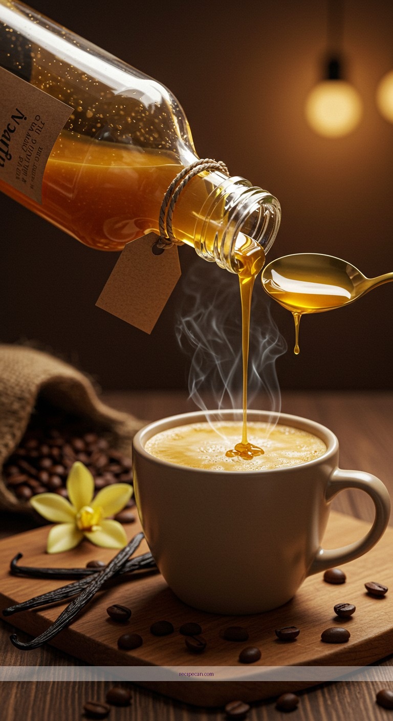 Vanilla Coffee Syrup Ingredients Sugar Coffee Beans Vanilla Extract Easy Vanilla Coffee Syrup - coffee syrup recipe vanilla