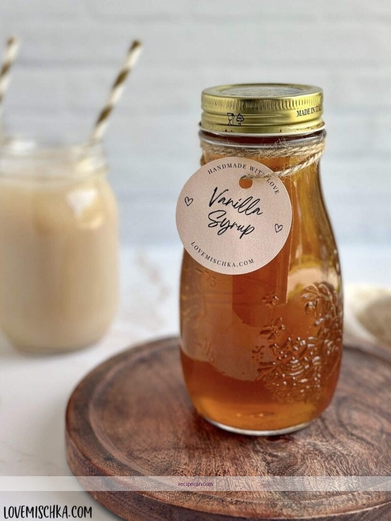 Vanilla Syrup Coffee Recipe Ingredients Preparation Easy Vanilla Syrup Coffee - vanilla syrup for coffee recipe