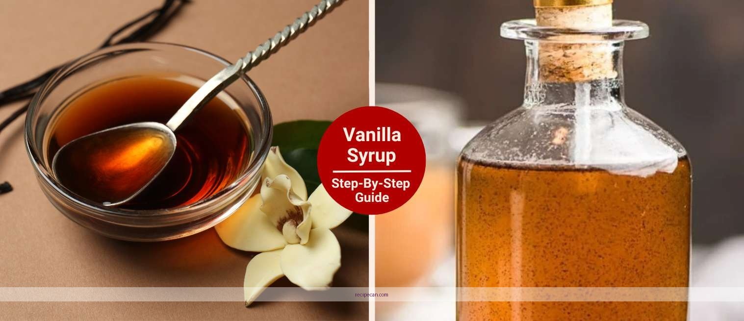 Vanilla Syrup Ingredients Coffee Sugar Water Easy Vanilla Syrup Coffee - vanilla syrup for coffee recipe