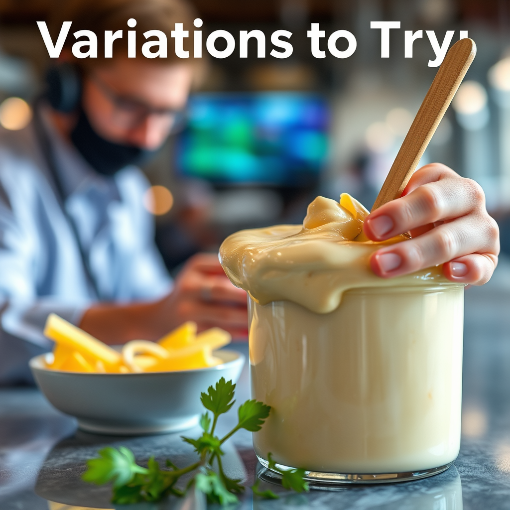 Variations - mayonnaise dressing recipe