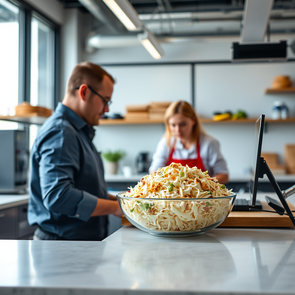 Variations - traditional coleslaw recipe with mayonnaise