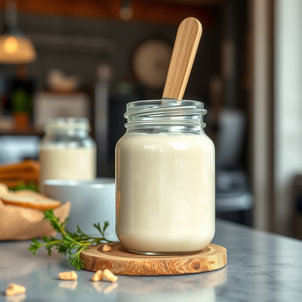 Vegan Mayonnaise - best vegan mayonnaise recipe