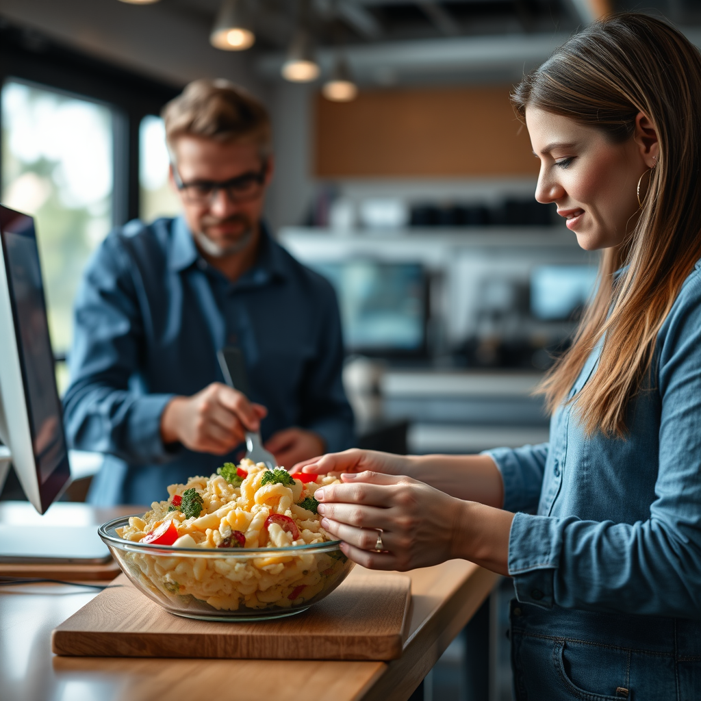 Vegetables and Mix-ins - recipe macaroni salad with mayonnaise