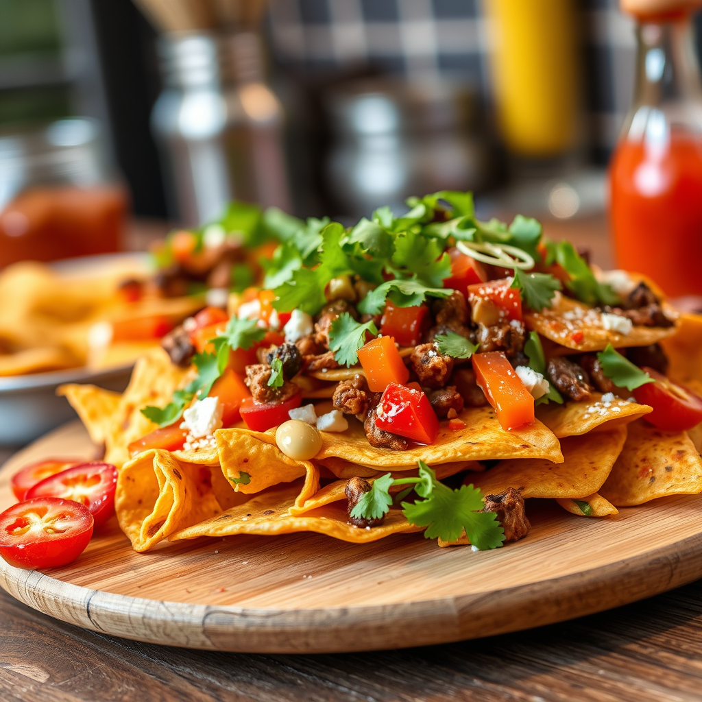 Vegetarian Nachos - nachos recipes