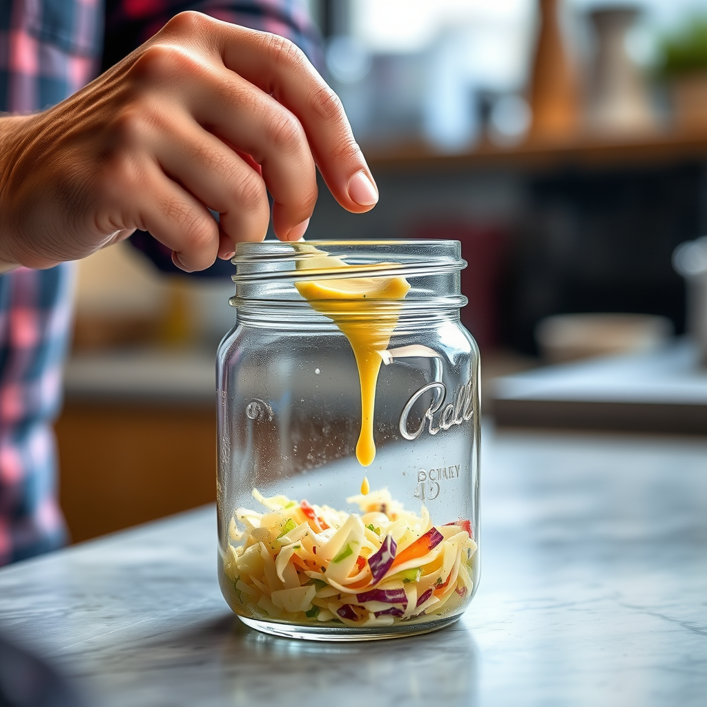 Vinaigrette - cole slaw recipe without mayonnaise