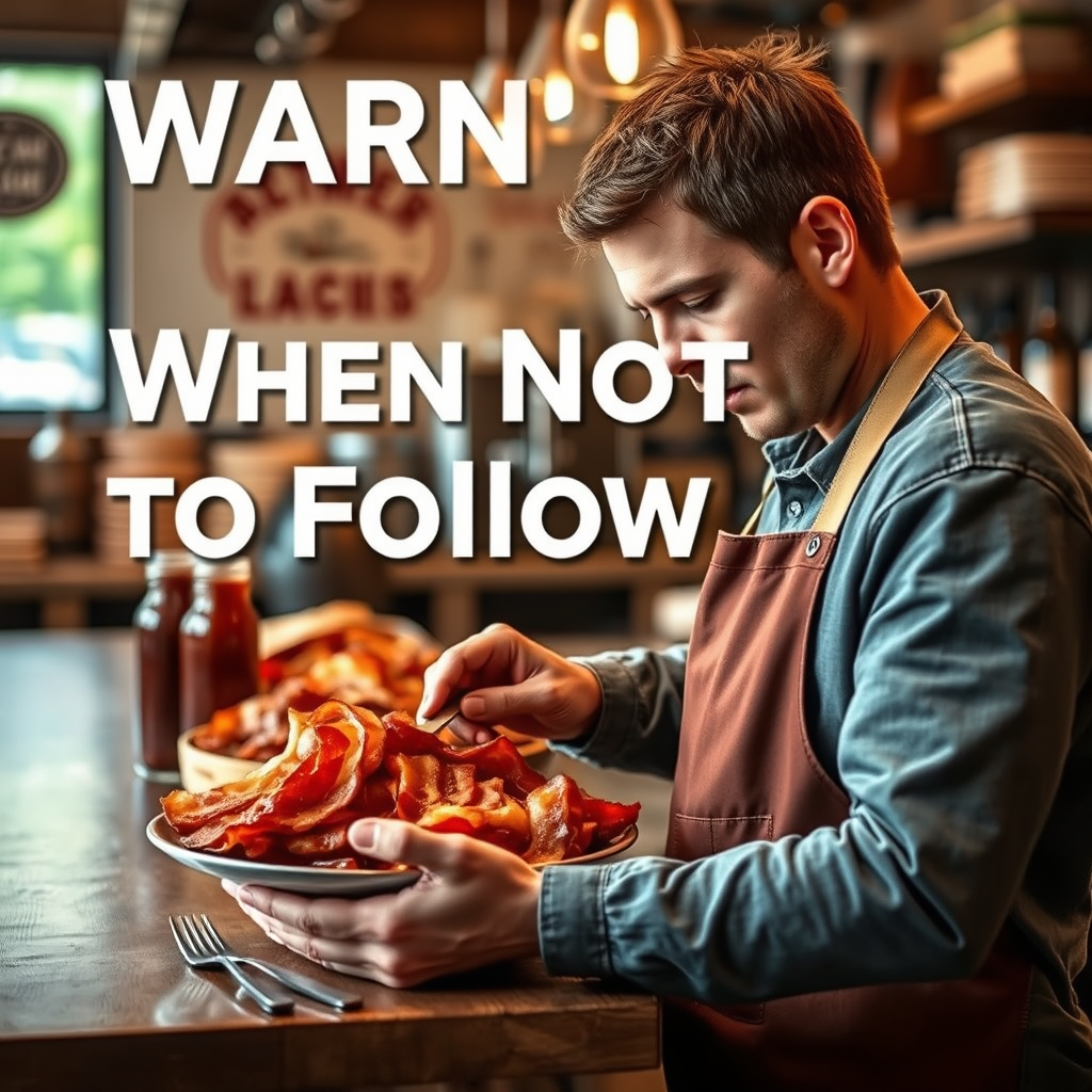 Warning Signs - bacon jam recipe