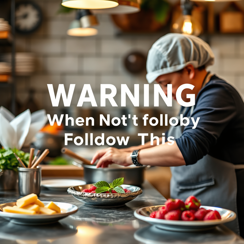 Warning Signs - recipe for raspberry jam