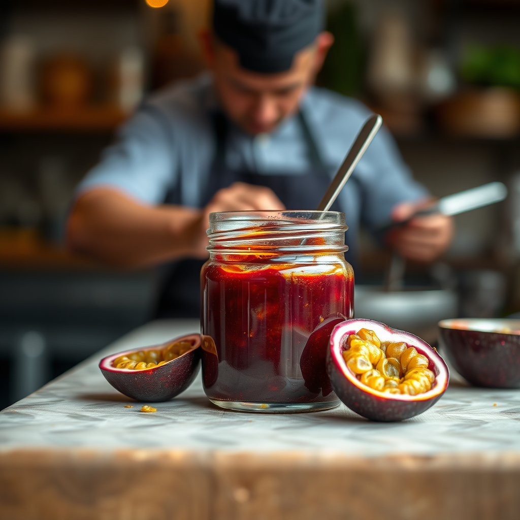 Warning Signs - recipe passion fruit jam