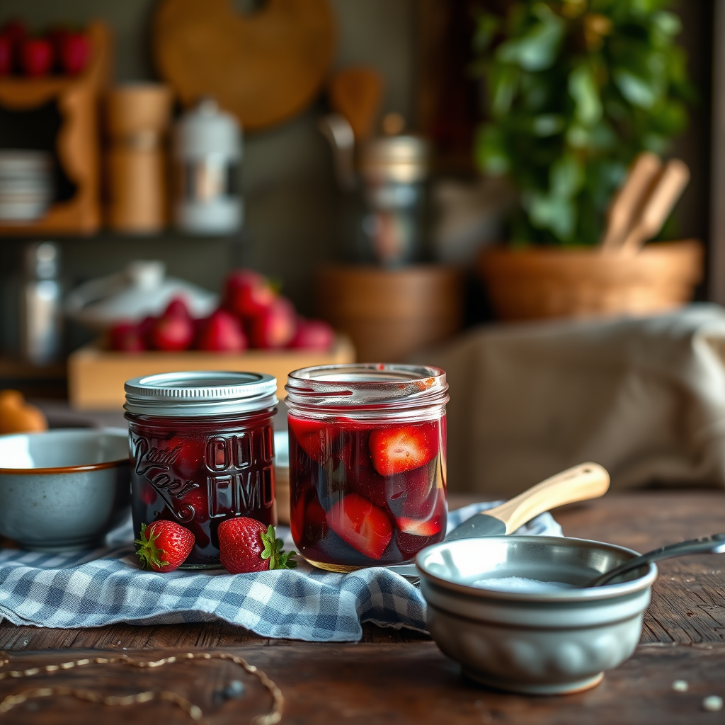 Warning Signs - traditional strawberry jam recipe