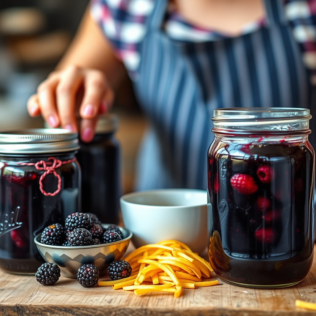 Warning Signs - blackberry jam canning recipe