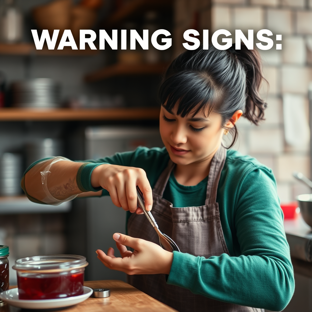 Warning Signs - easy jam recipe
