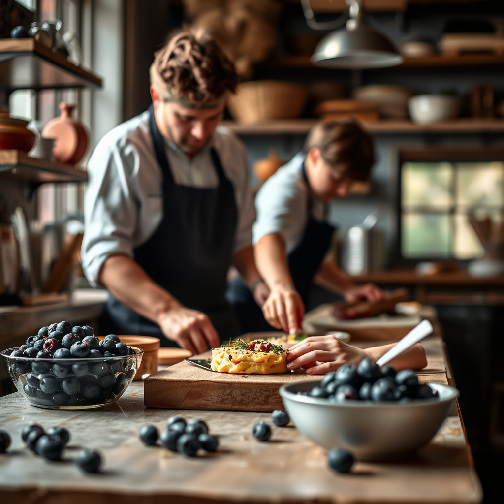Warning Signs - recipe for blueberry jam