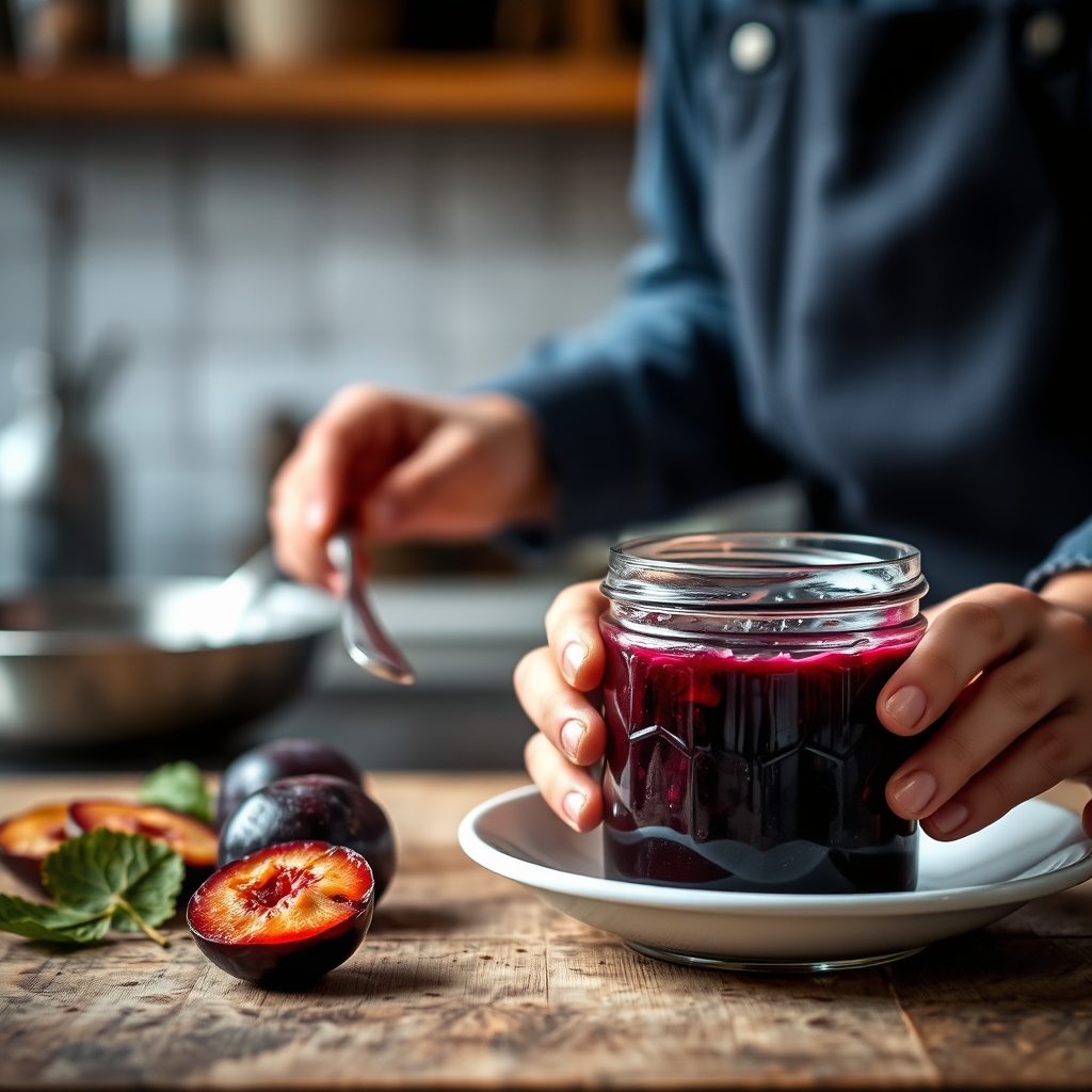 Warning Signs - recipe for plum jam