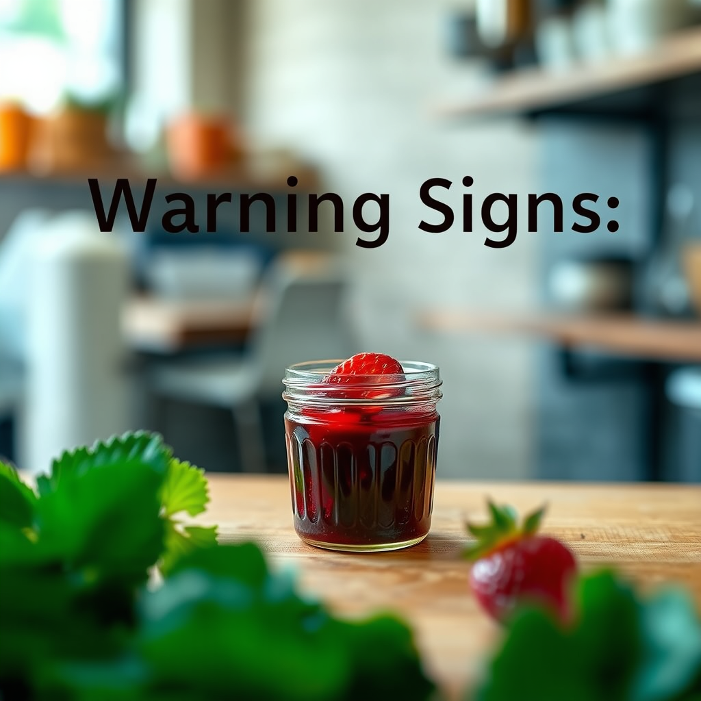 Warning Signs - ball strawberry jam recipe
