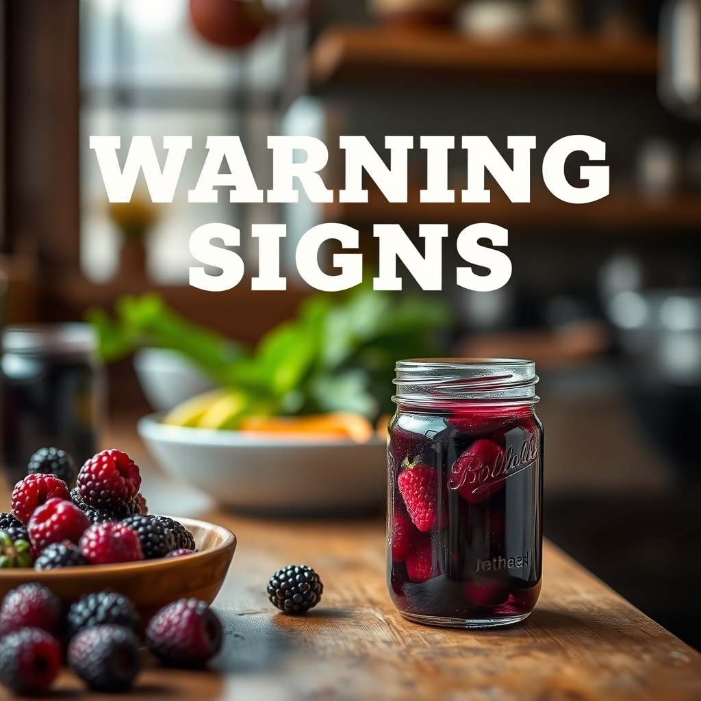 Warning Signs - blackberry jam recipe with pectin