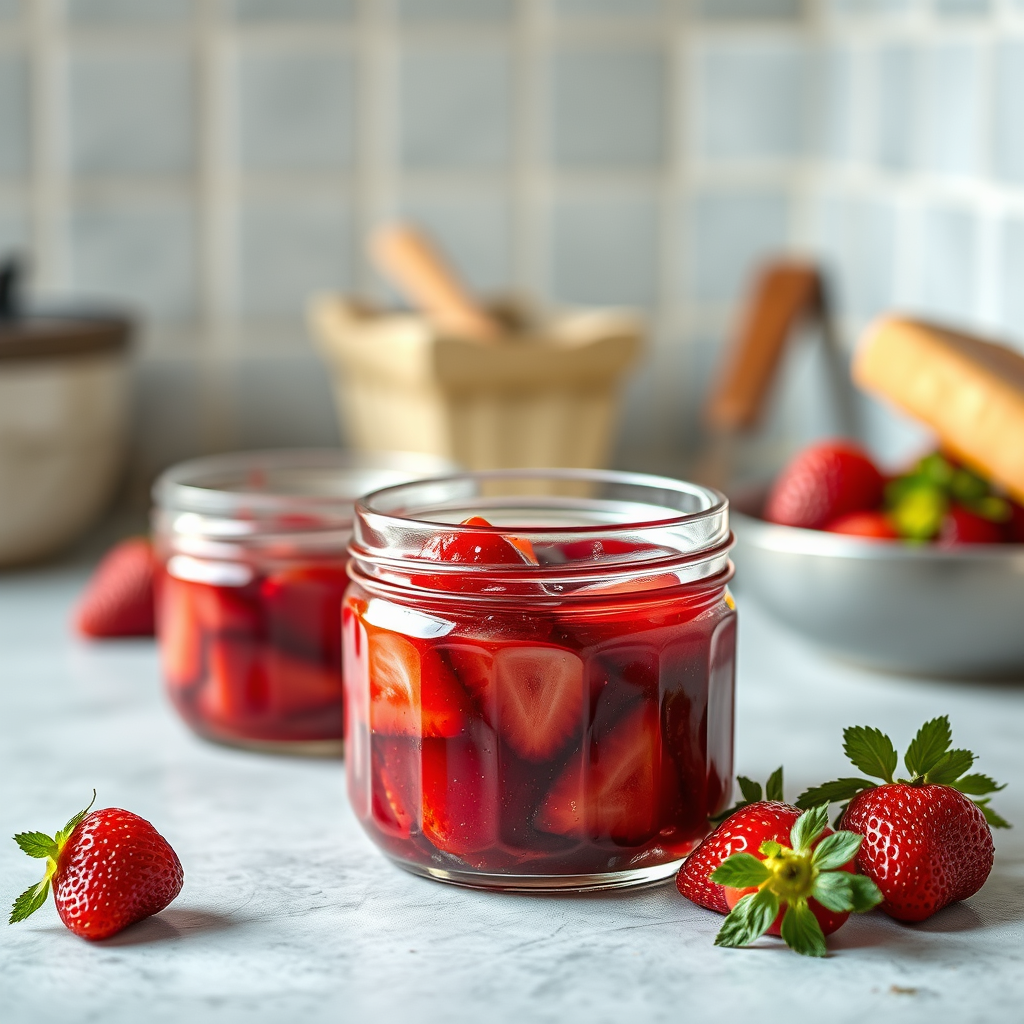 Warning Signs - strawberry freezer jam recipe