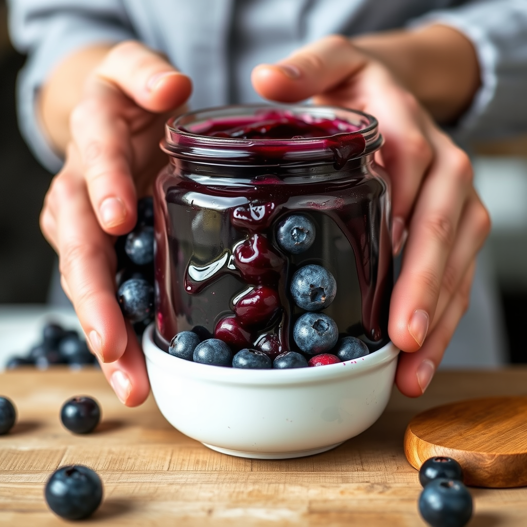 Warning Signs - no pectin blueberry jam recipe