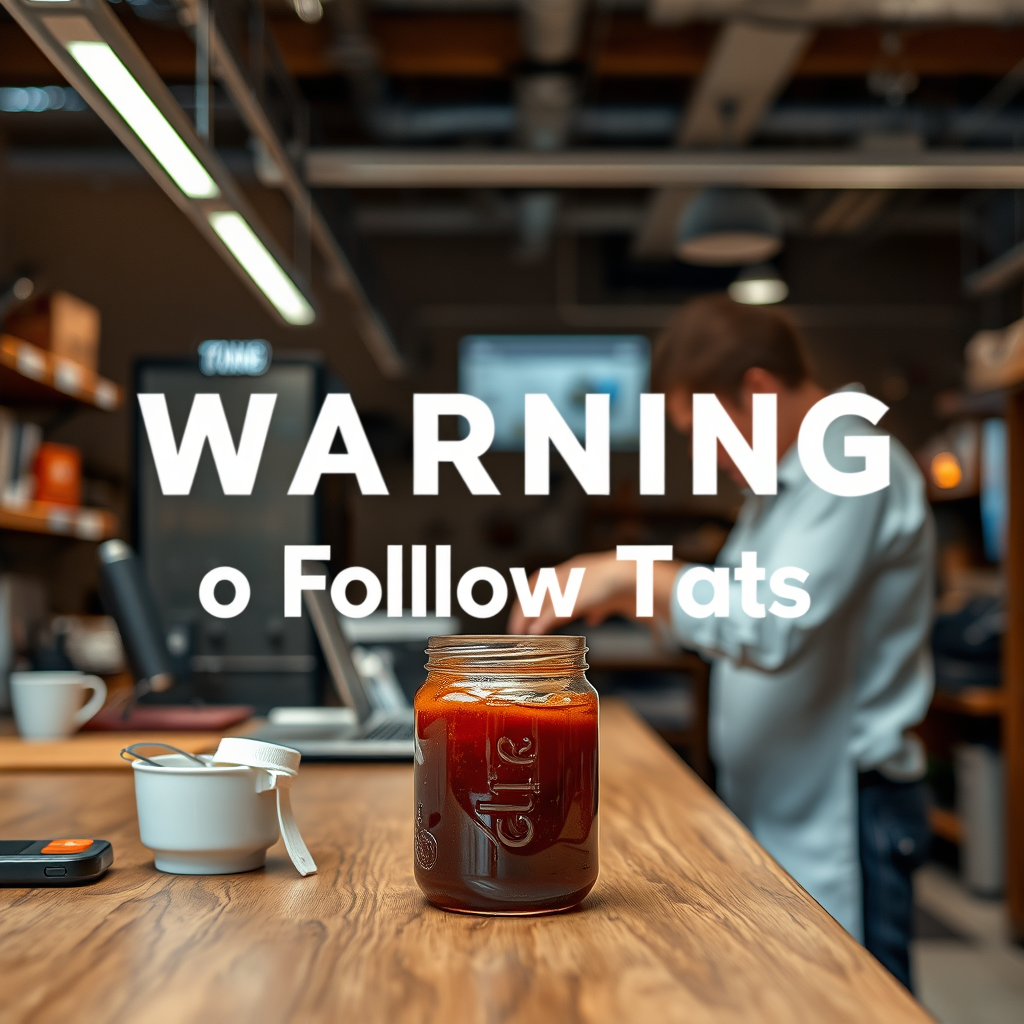 Warning Signs - recipe apple jam