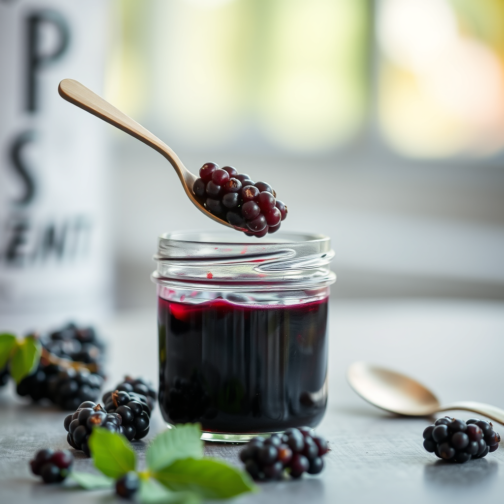 Warning Signs - recipe for black currant jam