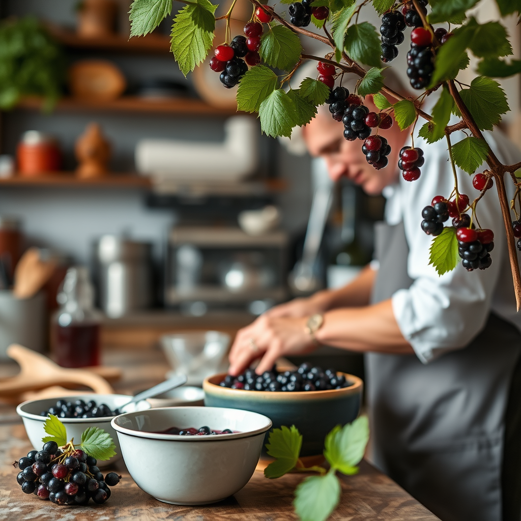 Warning Signs - blackcurrant jam making recipes
