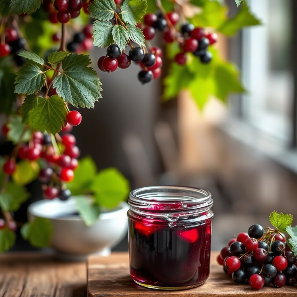 Warning Signs - blackcurrant jam recipe