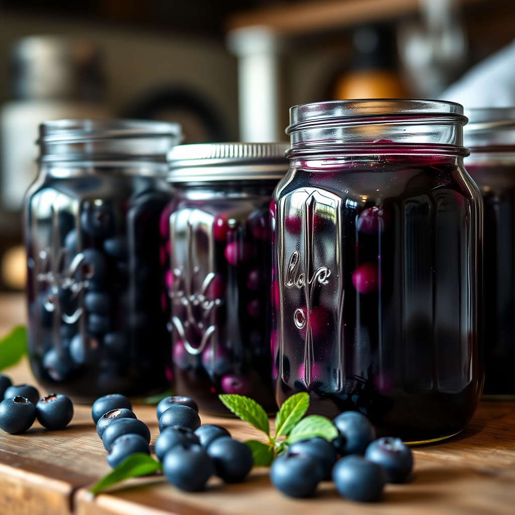 Warning Signs - canning blueberry jam recipe