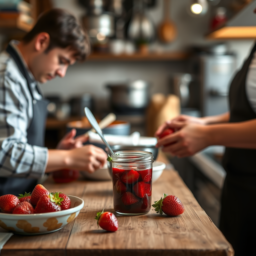 Warning Signs - classic strawberry jam recipes