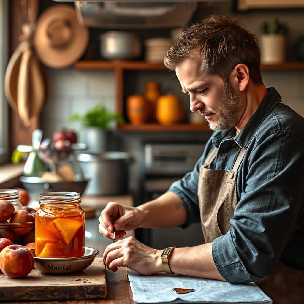 Warning Signs - freezer peach jam recipe