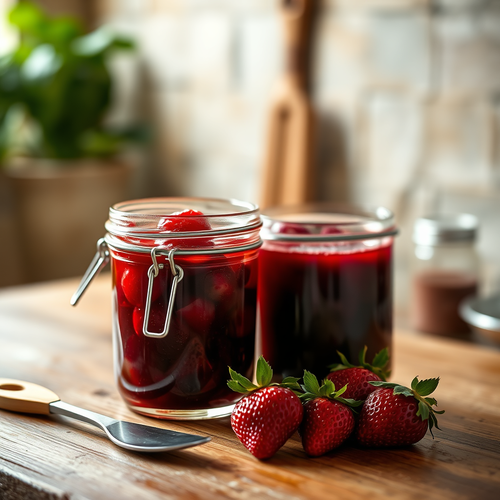 Warning Signs - homemade strawberry jam recipe