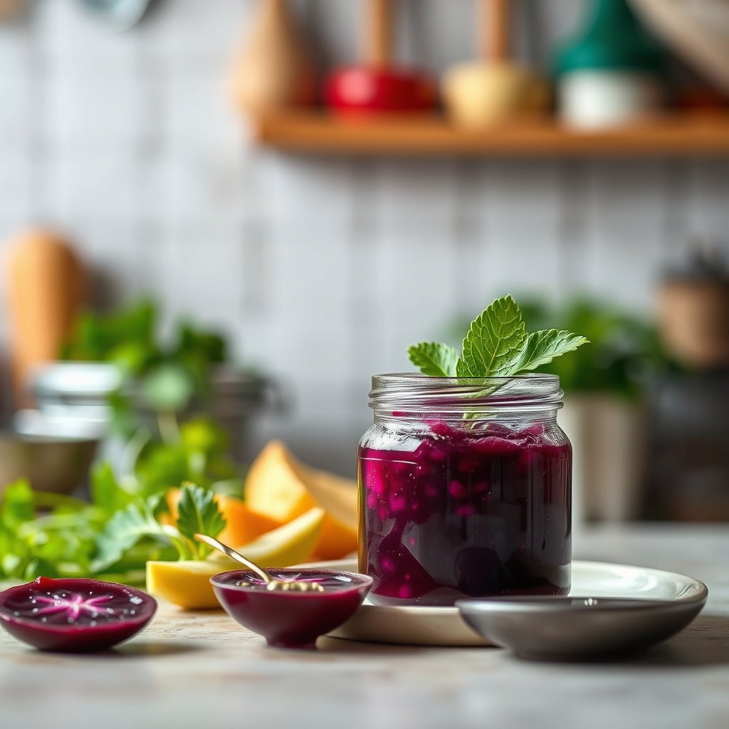 Warning Signs - how to make ube jam recipe