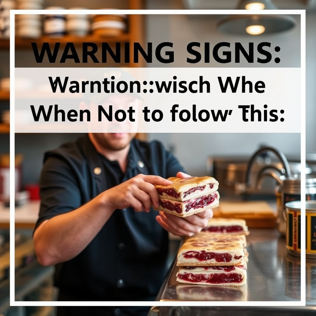 Warning Signs - jam bar recipe