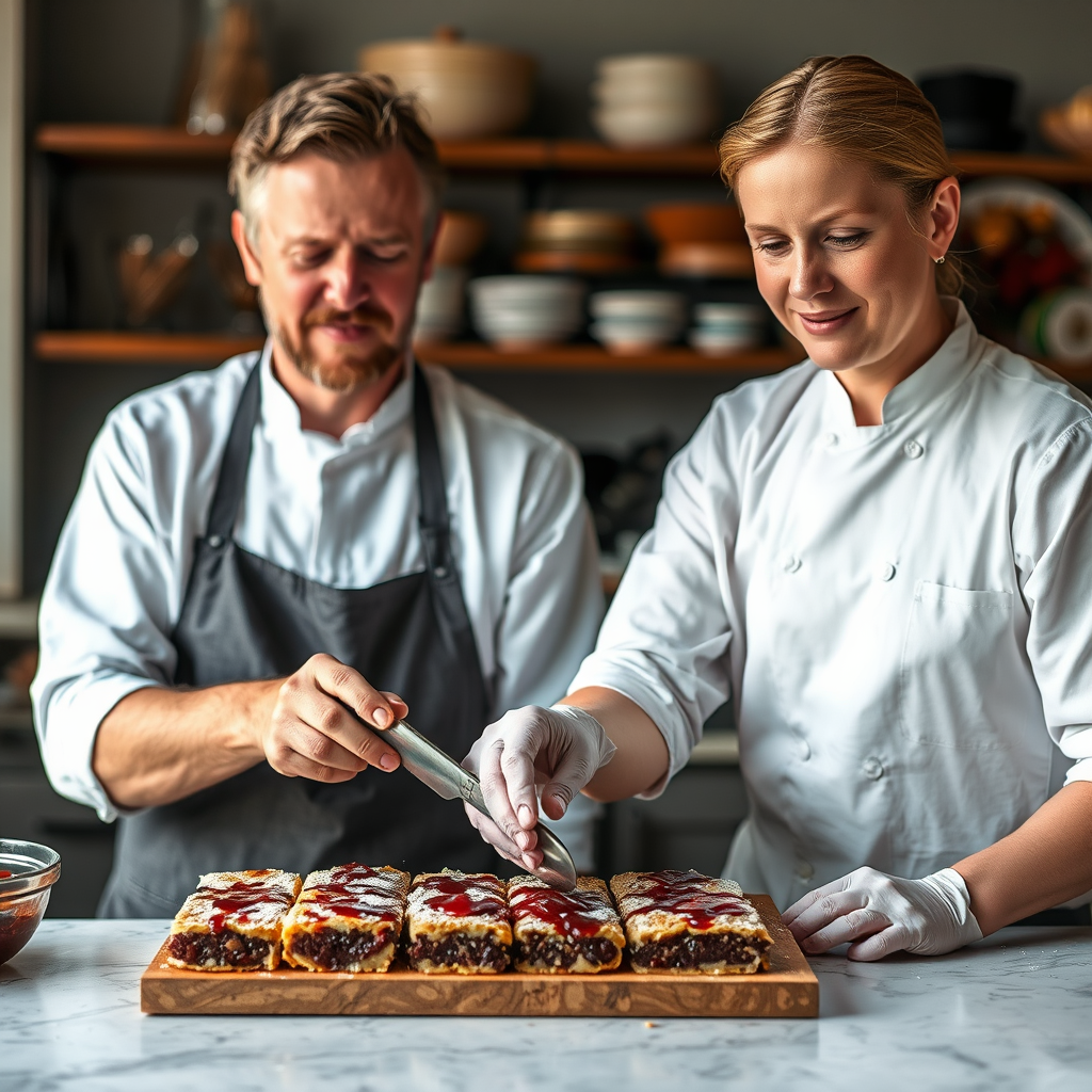 Warning Signs - jam bars recipe