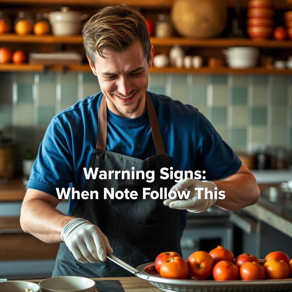 Warning Signs - nectarine jam recipe