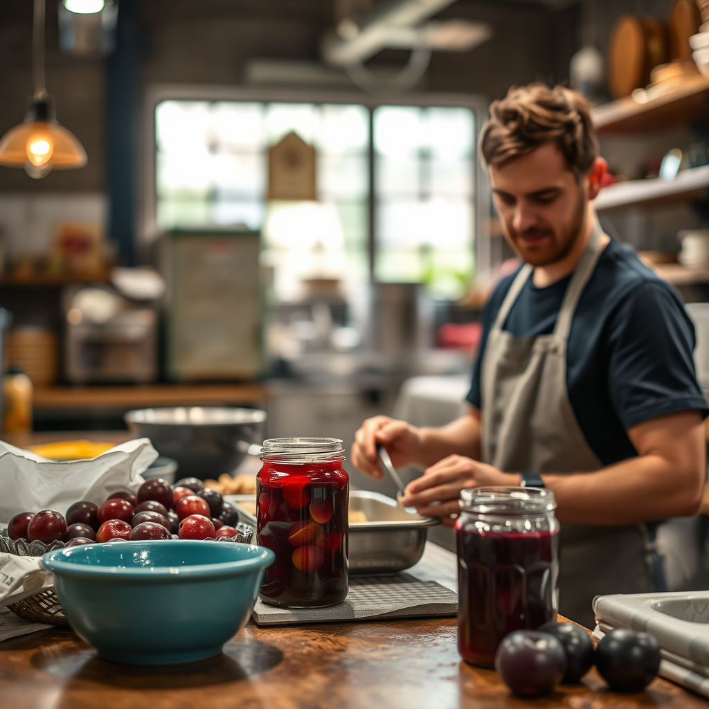 Warning Signs - plum jelly jam recipe