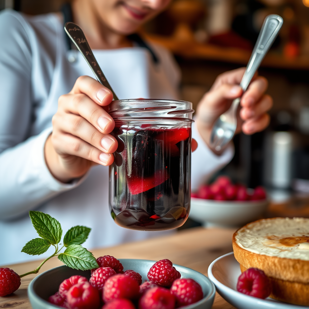Warning Signs - recipe black raspberry jam
