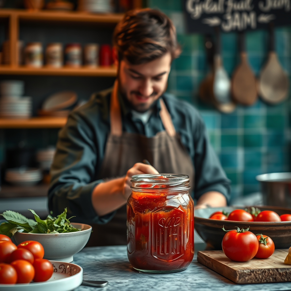 Warning Signs - recipe for tomato jam