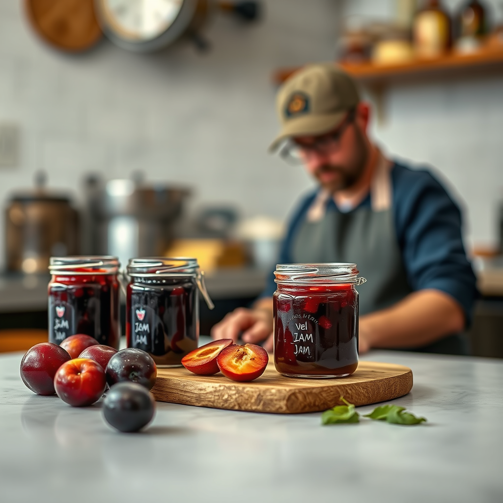 Warning Signs - recipe for wild plum jam