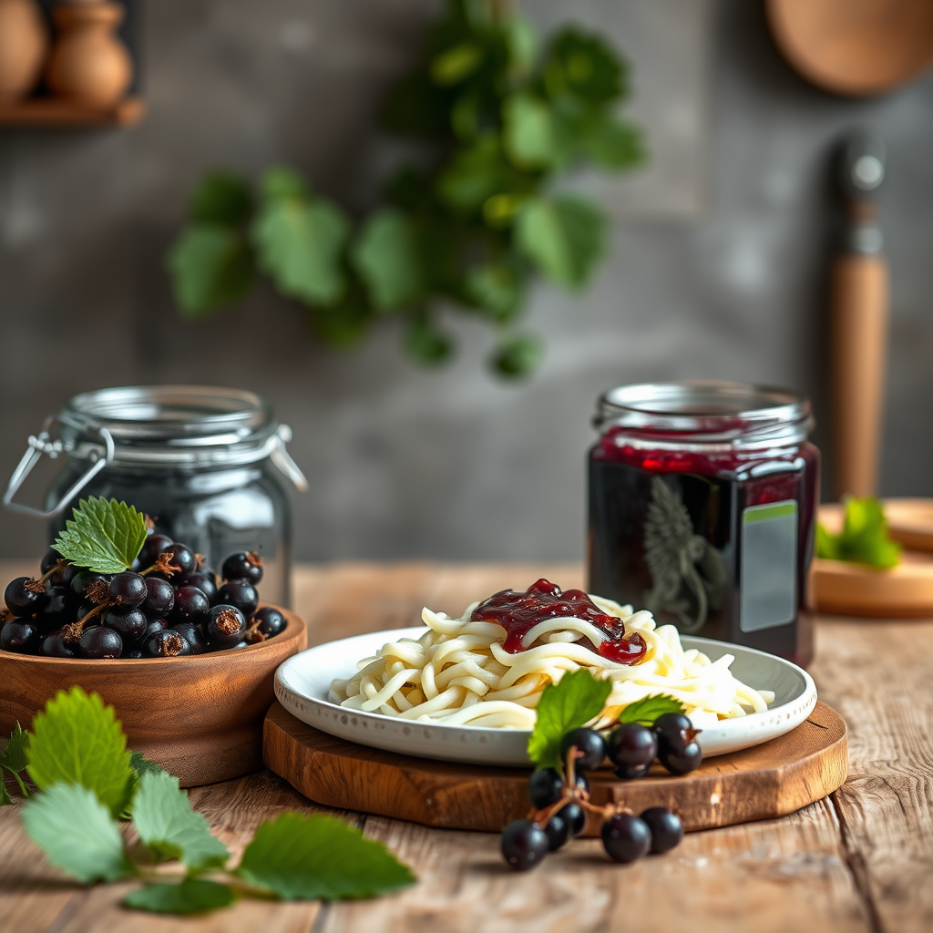 Warning Signs - recipes with blackcurrant jam